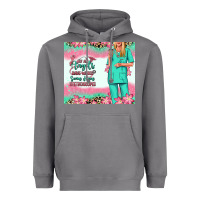 Storm not all angels have wings blonde nurse Heavyweight Hoodie - RanaPortraitStore
