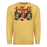 Antique Gold football dad Premium Sweatshirt - Zillion Design Studio
