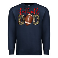 Navy football dad Premium Sweatshirt - Zillion Design Studio