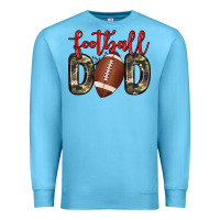 Ocean Blue football dad Premium Sweatshirt - Zillion Design Studio