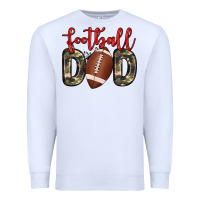 White football dad Premium Sweatshirt - Zillion Design Studio