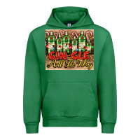Emerald GIN GLE Christmas gin bottles Urban Hoodie - AdoDesignShop
