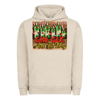 Pigment French Oak GIN GLE Christmas gin bottles Urban Hoodie - AdoDesignShop