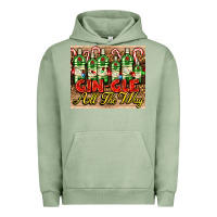 Pigment Oil Green GIN GLE Christmas gin bottles Urban Hoodie - AdoDesignShop