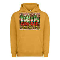 Pigment Peanut Butter GIN GLE Christmas gin bottles Urban Hoodie - AdoDesignShop