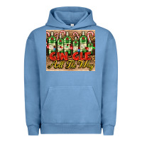 Pigment Pebble Blue GIN GLE Christmas gin bottles Urban Hoodie - AdoDesignShop