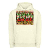 Pigment Pistachio GIN GLE Christmas gin bottles Urban Hoodie - AdoDesignShop