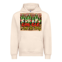 Sandshell GIN GLE Christmas gin bottles Urban Hoodie - AdoDesignShop