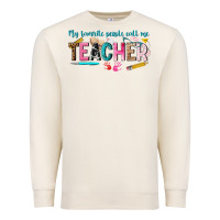 Sandshell my favorite people call me teacher Premium Sweatshirt - texasbilliewilder