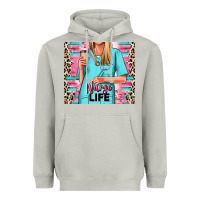 Moon Dust nurse life blonde woman Heavyweight Hoodie - RanaPortraitStore