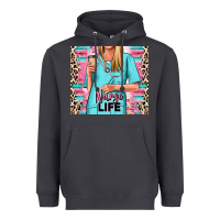Smoke nurse life blonde woman Heavyweight Hoodie - RanaPortraitStore