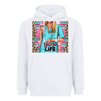 White nurse life blonde woman Heavyweight Hoodie - RanaPortraitStore
