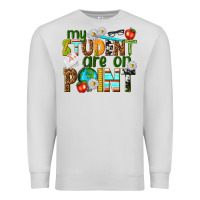 Dove Grey my student are on point Premium Sweatshirt - texasbilliewilder