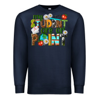 Navy my student are on point Premium Sweatshirt - texasbilliewilder