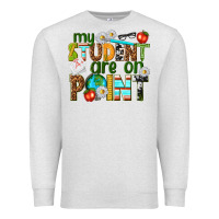 Oatmeal Heather my student are on point Premium Sweatshirt - texasbilliewilder