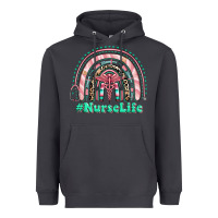 Smoke nurse life rainbow Heavyweight Hoodie - RanaPortraitStore