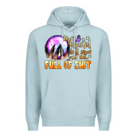 Blue Mist my crystal ball says you are full of shit Premium Hoodie - BundleAndBundleShop