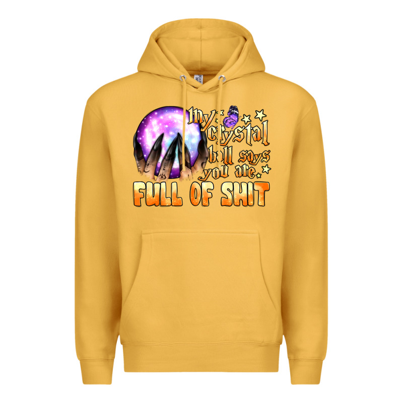 My Crystal Ball Says You Are Full Of Shit Premium Hoodie by BundleAndBundleShop | Teevron