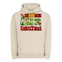 Pigment French Oak beginning to look like a christmas with gin and gifts Urban Hoodie - AdoDesignShop