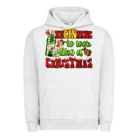 Pigment Lunar Rock beginning to look like a christmas with gin and gifts Urban Hoodie - AdoDesignShop