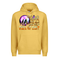 Antique Gold my crystal ball says you are full of shit Premium Hoodie - BundleAndBundleShop