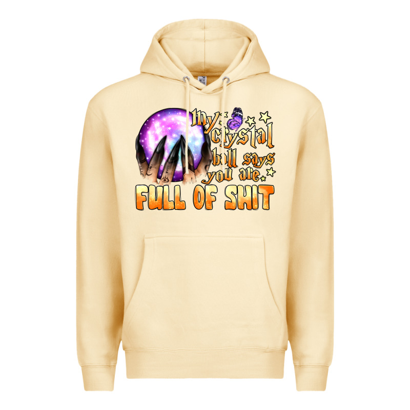 My Crystal Ball Says You Are Full Of Shit Premium Hoodie by BundleAndBundleShop | Teevron