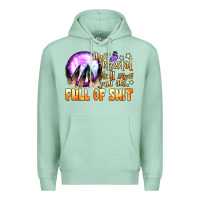Seafoam my crystal ball says you are full of shit Premium Hoodie - BundleAndBundleShop