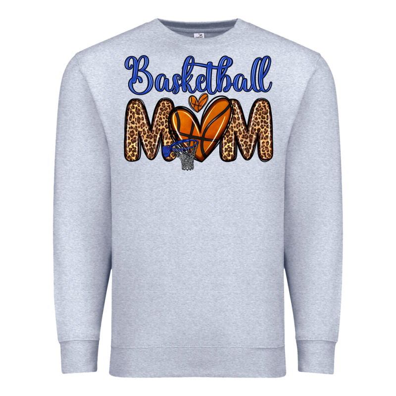 Basketball Mom Premium Sweatshirt by Zillion Design Studio | Teevron