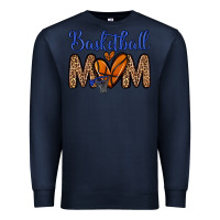 Navy basketball mom Premium Sweatshirt - Zillion Design Studio