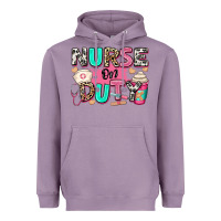 Lavender nurse on duty Heavyweight Hoodie - RanaPortraitStore