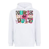 White nurse on duty Heavyweight Hoodie - RanaPortraitStore