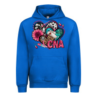 Cobalt certified nursing assistant cna hearts Urban Hoodie - Jasminsmagicworld