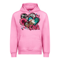 Fuchsia Pink certified nursing assistant cna hearts Urban Hoodie - Jasminsmagicworld