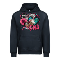 Navy certified nursing assistant cna hearts Urban Hoodie - Jasminsmagicworld