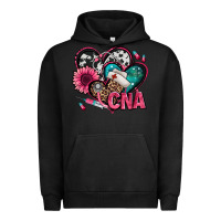 Pigment Black certified nursing assistant cna hearts Urban Hoodie - Jasminsmagicworld