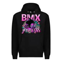 Black bmx princess Premium Hoodie - AdoDesignShop