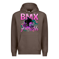 Coffee bmx princess Premium Hoodie - AdoDesignShop
