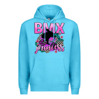Ocean Blue bmx princess Premium Hoodie - AdoDesignShop