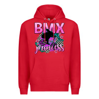 Red bmx princess Premium Hoodie - AdoDesignShop