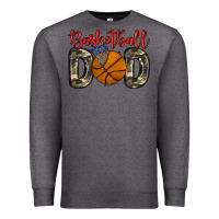 Charcoal Heather basketball dad Premium Sweatshirt - Zillion Design Studio