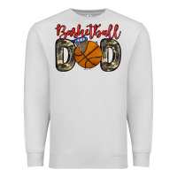 Dove Grey basketball dad Premium Sweatshirt - Zillion Design Studio