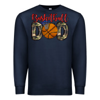 Navy basketball dad Premium Sweatshirt - Zillion Design Studio