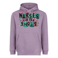 Lavender nurses call the shots Heavyweight Hoodie - RanaPortraitStore
