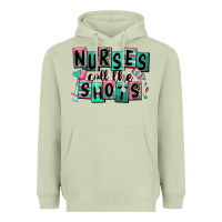 Matcha nurses call the shots Heavyweight Hoodie - RanaPortraitStore