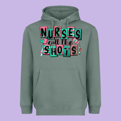 Heavyweight Hoodie nurses call the shots