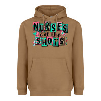 Toasted Coconut nurses call the shots Heavyweight Hoodie - RanaPortraitStore