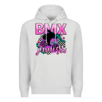 Dove Grey bmx princess Premium Hoodie - AdoDesignShop