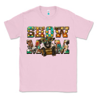 Bubblegum Pink show mom suffolk sheep black sheep Classic Tee - BarkalooDesign