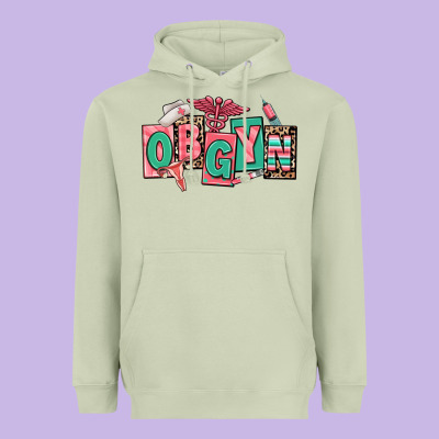 Heavyweight Hoodie obgyn nurse