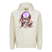 Oatmeal Heather stay witchy Premium Hoodie - BundleAndBundleShop